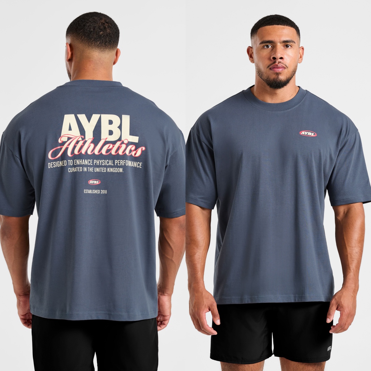 Streetwear Brand Shirts - クラシックアスレチックスクリプトオーバーサイズファッションジムフィットネススポーツブランド Tシャツコットングラフィック Tシャツ男性女性夏ストリートウェア