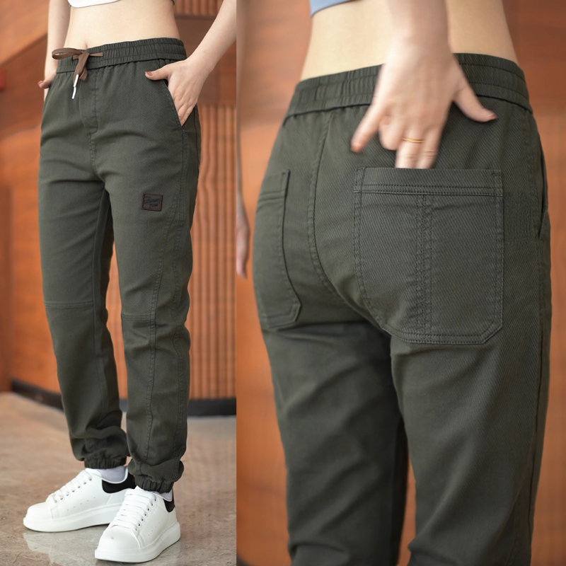 Streetwear Brand New - メンズソフト通気性ファブリックスリムパンツ,カジュアルパンツ,ストリートウェア,ストレッチ,トレンディ,ブランド,新作コレクション,春