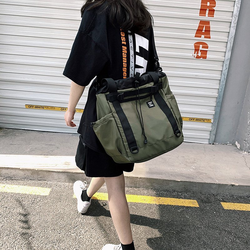 Streetwear Brand Bag - メンズナイロン防水バッグ,ラージショルダーバッグ,有名ブランド,デザイナークリエーション,高品質,ヒップホップ,ストリートウェア,トラベルバッグ