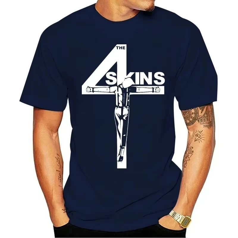Streetwear Brand Uk - 4 スキンズ Oi Tシャツ英国パンクストリートパンク 4 スキンズ男性