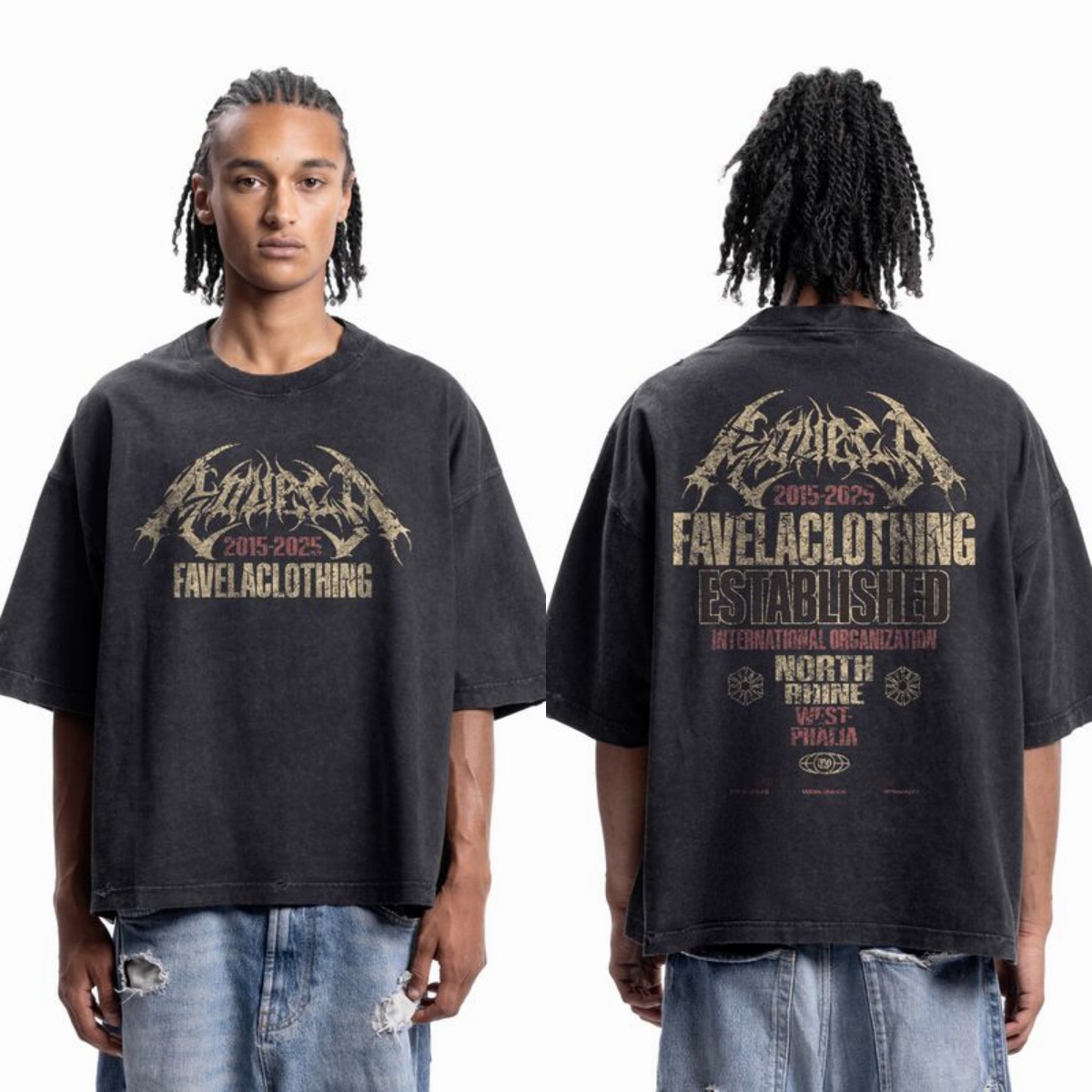 カルトメタルフォントストリートトレンディブランド Tシャツコ - Streetwear Brand Fonts のレビューと価格