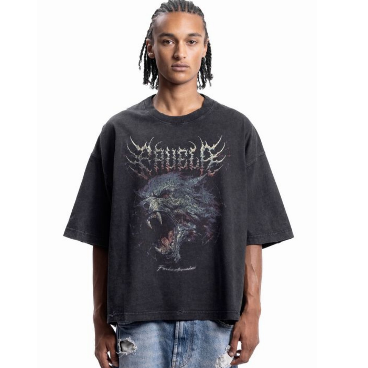 カルトメタルフォントストリートトレンディブランド Tシャツコ - Streetwear Brand Fonts のレビューと価格