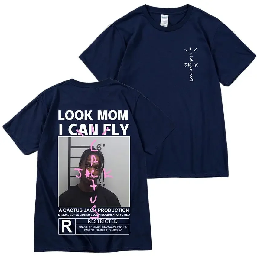 男性と女性のためのサボテンジャックコットンTシャツ,半袖トッ - Cactus Jack Tee のレビューと価格