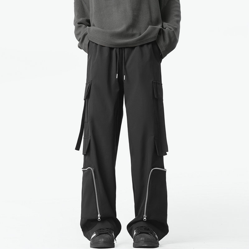 ファッション男性カーゴパンツルーズジョガースウェットパンツ男 - Streetwear Brand Pants のレビューと価格