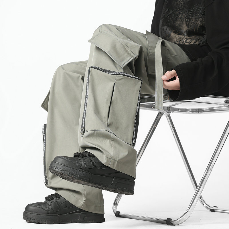 ファッション男性カーゴパンツルーズジョガースウェットパンツ男 - Streetwear Brand Pants のレビューと価格