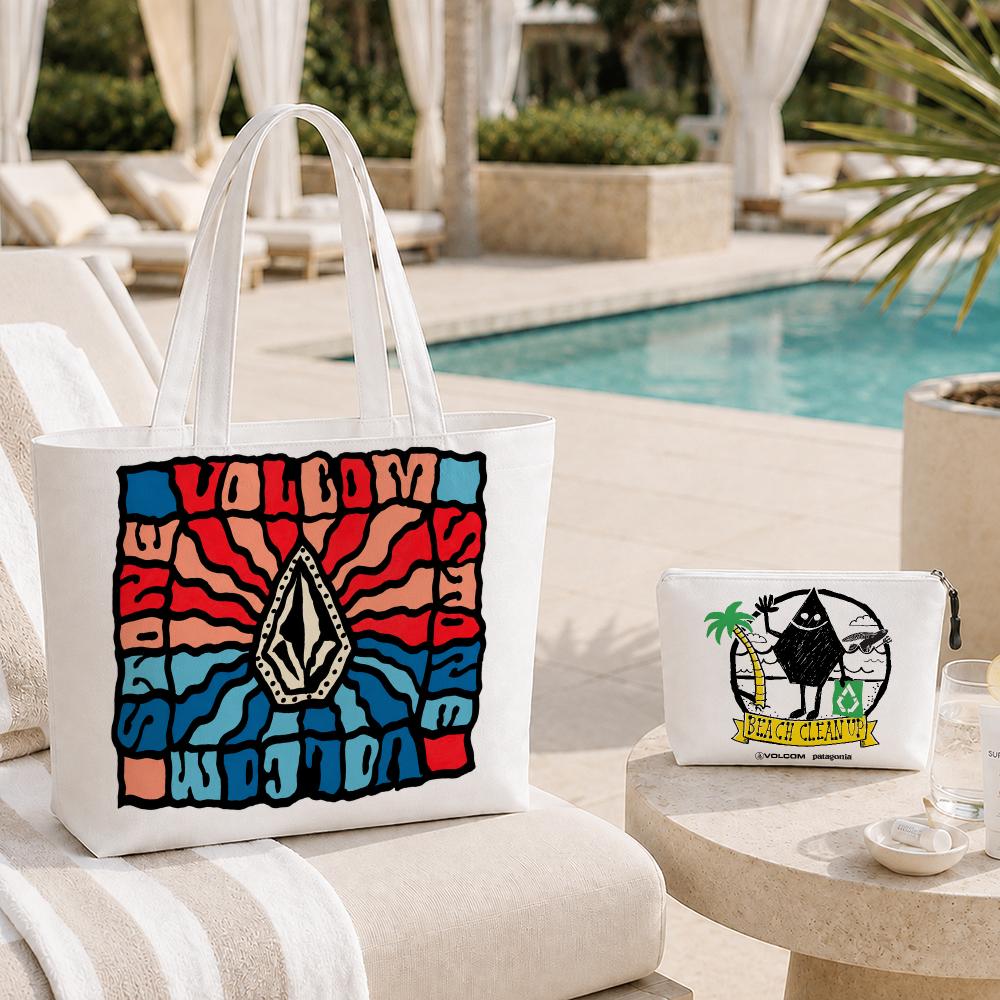 ストリートウェアブランドV-Volcom収納バッグ2点セット - Streetwear Brand Bag のレビューと価格