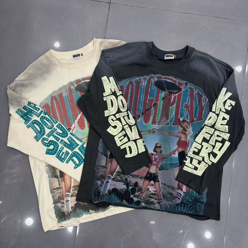 高品質な新品ラフプレイ長袖メンズ・レディースストリートウェア - Streetwear Brand New のレビューと価格