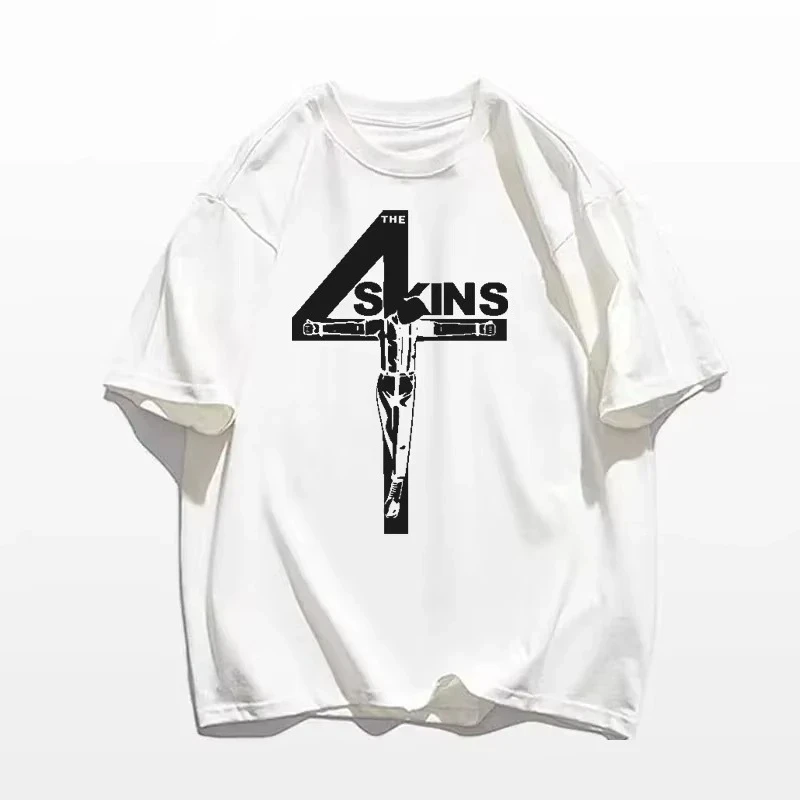 4 スキンズ Oi Tシャツ英国パンクストリートパンク 4  - Streetwear Brand Uk のレビューと価格