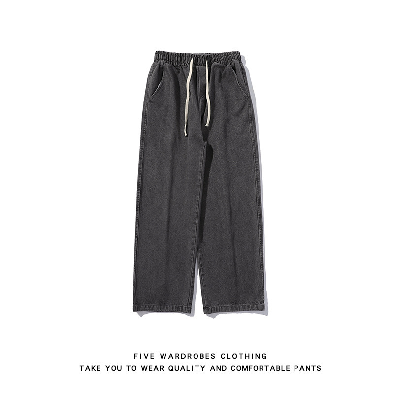 2026 新しいストリートルーズジーンズ男性韓国スタイルのフ - Streetwear Brand New のレビューと価格